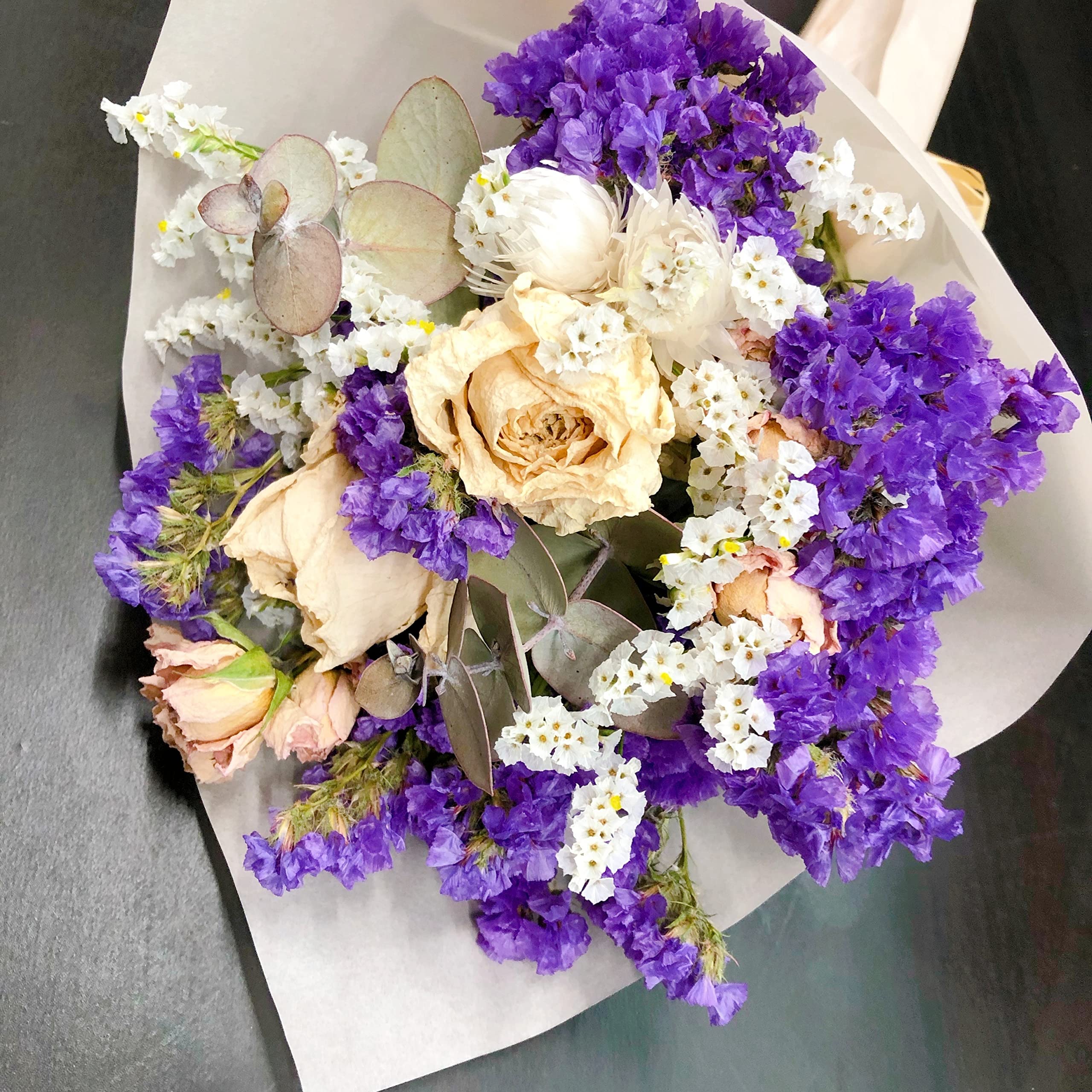 Amazon | the little flowers shop ドライフラワースワッグ